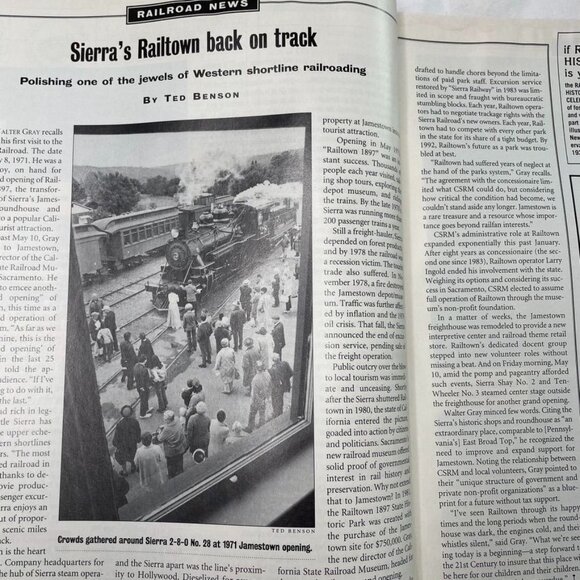 Trains Magazine of Railroading u September 1996 Vol 56 No 9 Short Lines and Mer - Picture 8 of 15